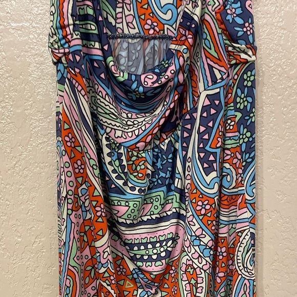 Talia Colorful Beaded Hippie Halter Dress Backless Festival Boho Coachella SM - Picture 7 of 11